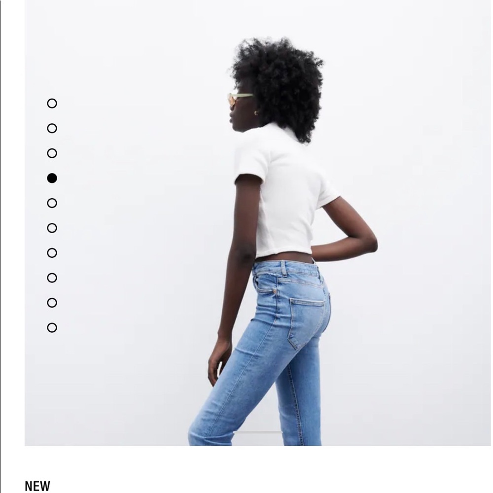 ZARA Skinny flare jeans 2021 - Picture 5 of 8